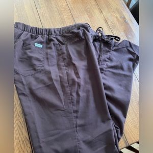 Greys Anatomy brown scrub bottoms